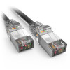 Accortec C6ASMB-K10-ACC networking cable Black 120" (3.05 m) Cat6a U/FTP (STP) , C6ASMB-K10-ACC