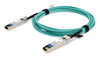 AddOn Networks ADD-SCISDE-AOC4M InfiniBand/fibre optic cable 157.5" (4 m) SFP+ AOC Aqua color, Stainless steel , ADD-SCISDE-AOC4M