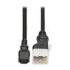 Eaton P032-E03 power cable Black 35.4" (0.9 m) C13 coupler C20 coupler , P032-E03
