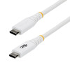 StarTech.com S2CEPR10FW-USB-CABLE USB cable USB 2.0 122" (3.1 m) USB C 0.48 Gbit/s 240 W White , S2CEPR10FW-USB-CABLE