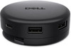DELL DA326 Wired USB 3.2 Gen 1 (3.1 Gen 1) Type-C Black - DA326-BK-DAO , DA326-BK-DAO