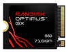 SanDisk Optimus GX 7100M 1 TB M.2 PCI Express 4.0 NVMe TLC 3D NAND - SDSP71100TAT-000E0 , SDSP71100TAT-000E0