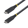 StarTech.com CC3FT40GUSB4TP USB cable USB4 Gen 3x2 35.8" (0.91 m) USB C 40 Gbit/s 240 W Black , CC3FT40GUSB4TP