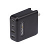 StarTech.com 2210GN-WALL-CHARGER mobile device charger Universal Black AC Fast charging Indoor , 2210GN-WALL-CHARGER