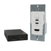 C2G HDMI and USB-C Video and Charging over Cat Extender Wall Plate Transmitter to Box Receiver - 4K 60Hz - C2G30005 , C2G30005