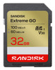 SanDisk Extreme GO 32 GB SDHC UHS-I - SDSDXGN-032G-GNCIN , SDSDXGN-032G-GNCIN