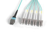 MTPFLC10MX8OM4-ENC |eNet Components MTP (F) OM4 AQUA MMF 10M - 8x LC SIMPLEX fiber optic cable - MTPFLC10MX8OM4-ENC