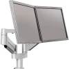 8408-104 |HAT DESIGN WORKS , DUAL ARM MOUNT WITH CIRCULAR BASE - 8408-104