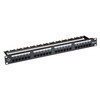 JPM610A-R9 |Black Box GigaTrue CAT6 Patch Panel, 1U, 24-Port, Unshielded - JPM610A-R9