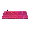 920-013133 |Logitech G PRO X TKL RAPID Wired Gaming Keyboard  Magenta - 920-013133