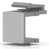 UACC-KEYSTONE-BLANK- |Ubiquiti UACC-Keystone-Blank-Insert Snap-in Inserts 24Pk