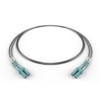 FCDUS353V10222 |Fiber Cables Direct 3 MTR - OM4 LC/LC INDOOR ARMORED DUPLEX FIBER CABLE. DURABLE. RODENT RESISTANT, MADE WITH CORNING GLASS, CERAMIC FERRULES AND A LIFETIME WARRANTY - FCDUS353V10222