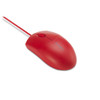 K75239US |Kensington F WIRED WASHABLE MOUSE RED UN - K75239US