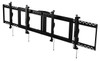 DS-MBZ947L-2X1 , Peerless DS-MBZ947L-2X1 Signage Display mount 48" Black