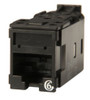 HDJ625-00 , Ortronics Clarity CAT6 High Density Jack, T568A/B, Black, 25-Pack - HDJ625-00