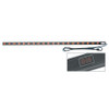 PDT-2020C-M-NS , Middle Atlantic PDT Low Profile Vertical Power Strip, 20 Outlet, 20A with Local Meter - PDT-2020C-M-NS