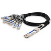 QSFPDD-8SFP56-PDAC1M-AO , AddOn Networks QSFPDD-8SFP56-PDAC1M-AO InfiniBand/fibre optic Cable 39.4" (1 m) QSFP-DD 8xSFP56 Black, Gray