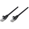 740302 , Intellinet IEC-C6-BK-75 networking Cable Black 885.8" (22.5 m) Cat6a U/UTP (UTP) - 740302