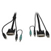P759-006 , Tripp Lite P759-006 KVM Cable Black 72" (1.83 m)