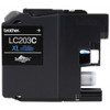 LC203C , Brother LC203C Ink Cartridge Original High (XL) Yield Cyan