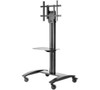 SR575M , Peerless SR575M Multimedia cart/stand Black Flat panel