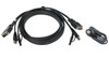 G2L703UTAA3 , iogear G2L703UTAA3 KVM Cable Black 118.1" (3 m)