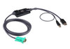 CV190 , ATEN CV190 KVM Cable Black 70.9" (1.8 m)