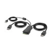 F1DN2MOD-HC-P06 , Belkin F1DN2MOD-HC-P06 KVM Cable Black 70.9" (1.8 m)