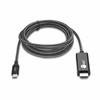 CB-TC0B12-S1 , Siig CB-TC0B12-S1 HDMI Cable 78.7" (2 m) HDMI Type A (Standard) USB Type-C Black