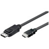 4XDPMHDMIM10FT , 4XEM 4XDPMHDMIM10FT Video Cable Adapter 120" (3.05 m) DisplayPort HDMI Type A (Standard) Black
