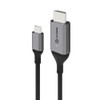 ULCHD02-SGR , ALOGIC ULCHD02-SGR Video Cable Adapter 78.7" (2 m) HDMI Type A (Standard) USB Type-C Black, Gray