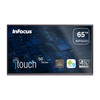 INF6550 , InFocus INF6550 interactive whiteboard 65" 3840 x 2160 pixels Touchscreen Black HDMI