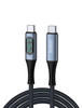 CAB05UF , Urban Factory CAB05UF USB Cable USB4 Gen 2x2 59.1" (1.5 m) USB C Gray