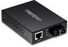 TFC-GMSC , Trendnet TFC-GMSC network media converter 2000 Mbit/s 850 nm Black