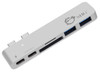 JU-TB0212-S1 , Siig JU-TB0212-S1 laptop dock/port replicator USB 3.2 Gen 1 (3.1 Gen 1) Type-C Silver