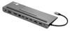 JU-DK0E11-S1 , Siig JU-DK0E11-S1 laptop dock/port replicator USB 3.2 Gen 1 (3.1 Gen 1) Type-C Black, Gray