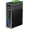 TI-BG62I , Trendnet TI-BG62I network switch Managed L2+ Gigabit Ethernet (10/100/1000) Power over Ethernet (PoE) Black