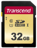TS32GSDC500S , Transcend 32GB SDHC Memory Card  UHS-I, Class 10 - TS32GSDC500S