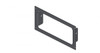 C-EB40-SO5-1P , 1-Piece Equipment Mounting Bracket, 4" Mounting Space, Fits SoundOff Signal 500 Series - C-EB40-SO5-1P