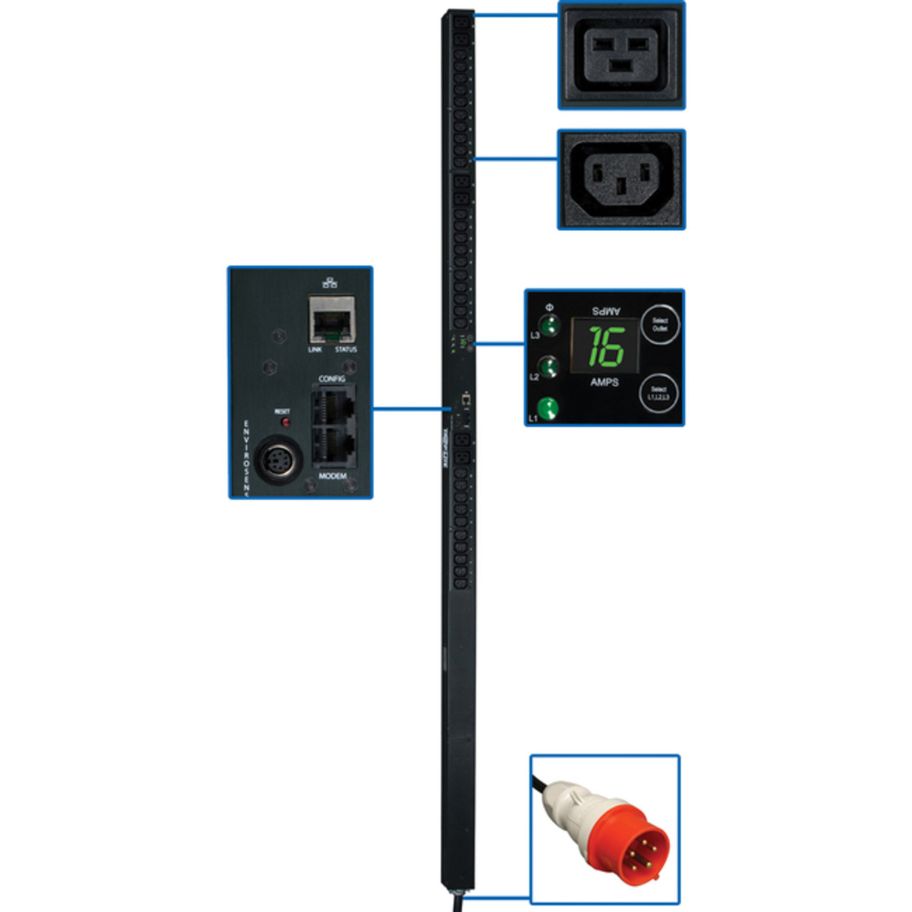 Tripp Lite PDU3XVN10G16