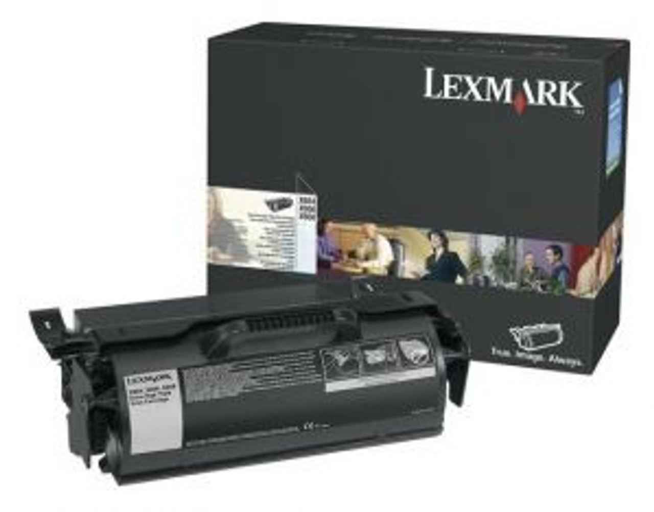 0X654X31E Lexmark 36000 Pages Black Laser Toner Cartrid