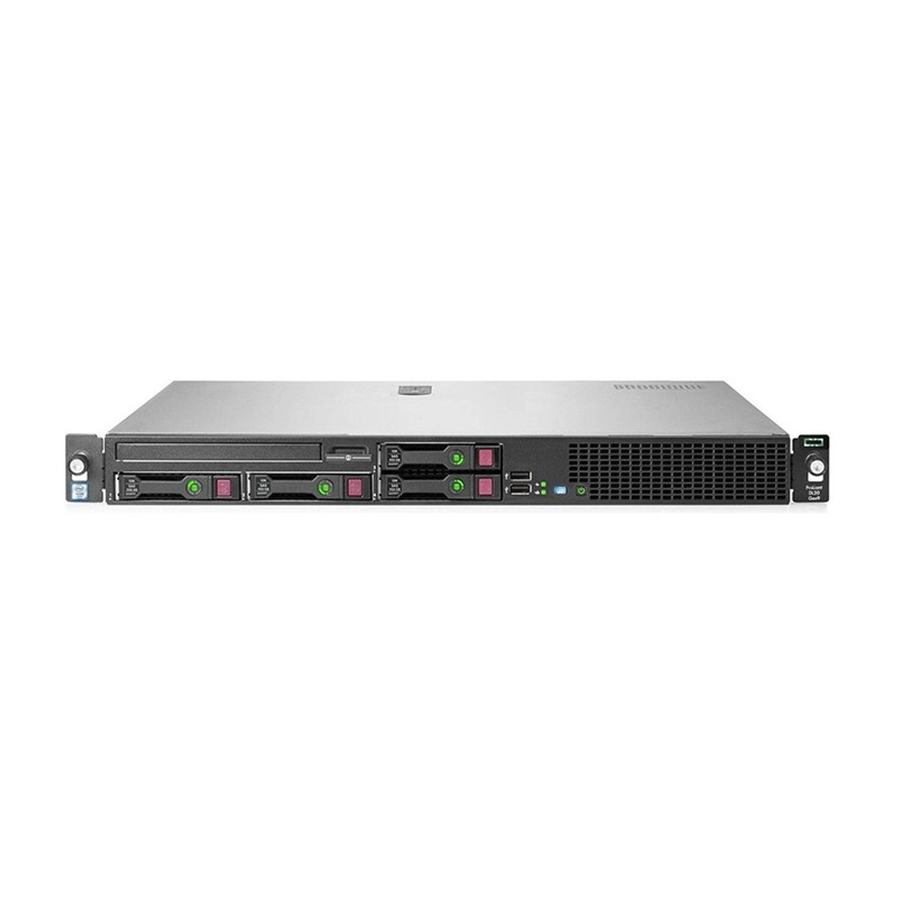 HPE Proliant Dl20 G9 Cto Chassis With No Cpu, No Ram, Hot-plug 4sff Hdd Bays, Hpe Dynamic Smart Array B140i, Hpe Embedded 1gb 2-port 332i Network Adapter, 1u Rack Server (819786-b21)