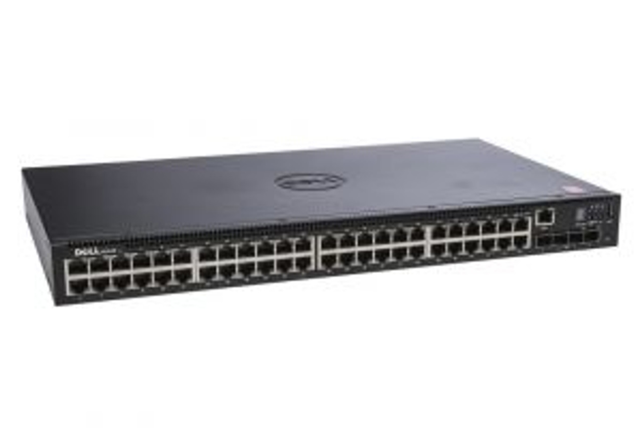0N1548 Dell PowerConnect 48-Ports 10/100/1000Base-T Ethernet Managed Switch with 4x 10Gigabit SFP+ Ports