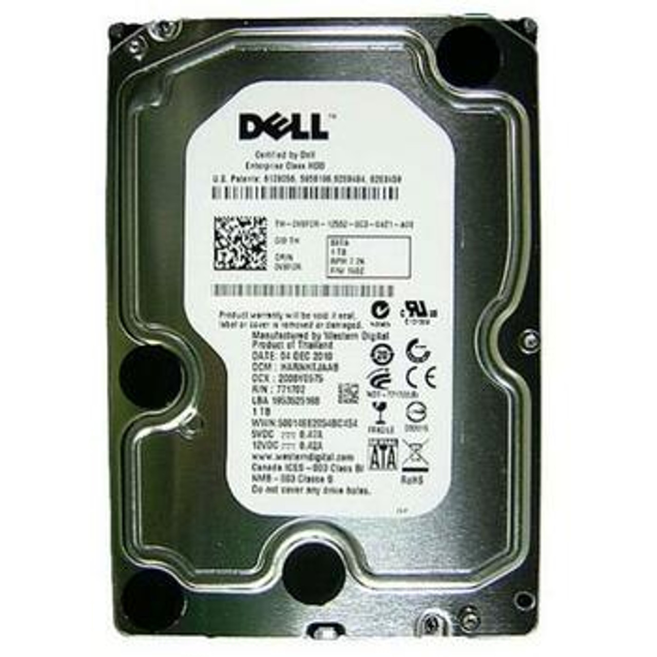 0V8FCR Dell 1TB 7200RPM SATA 3.0 Gbps 3.5 64MB Cache Hard Drive 0V8FCR Dell 1TB 7200RPM SATA 3.0 Gbps 3.5 64MB Cache Hard Drive