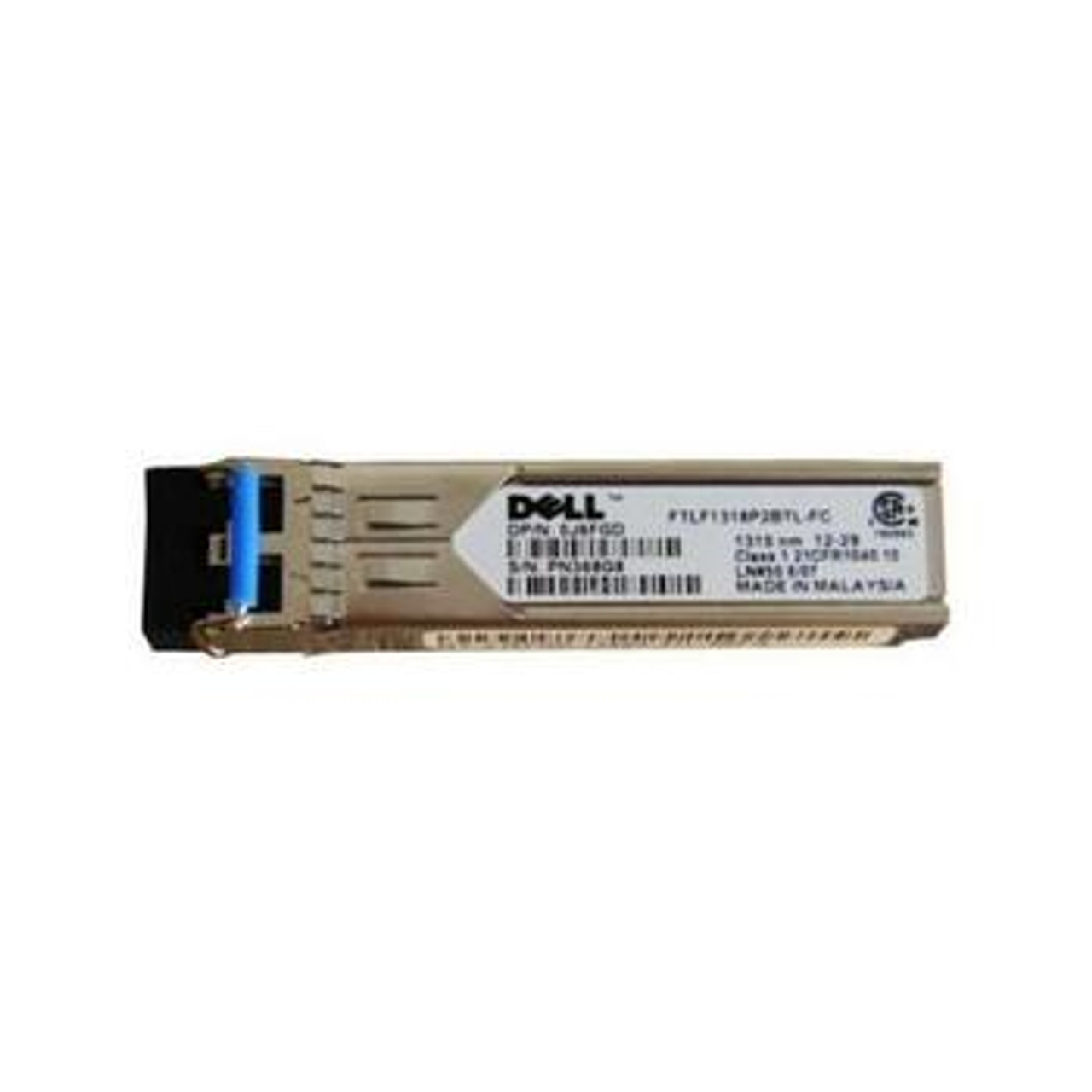 J6FGD Dell 1.25Gbps 1000Base-LX Single-mode Fiber 10km 1310nm Duplex LC Connector SFP Transceiver Module