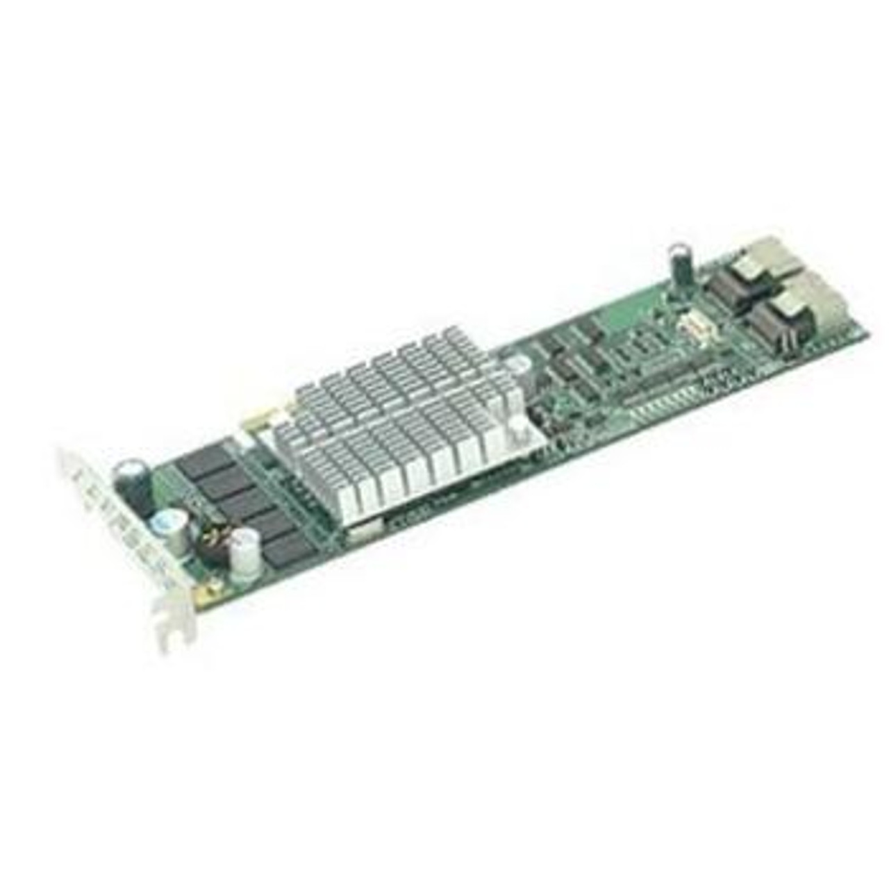AOC-USASLP-S8I Supermicro 8 Port Serial ATA/SAS RAID Controller 128MB DDR2 Universal I/O Up to 300MBps Per Port 2 x SAS x4 SAS 300 Serial Attached SCS
