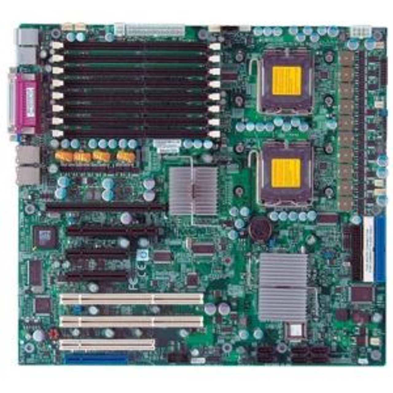 X7DBN SuperMicro Intel 5000P/ MCH + ESB2 Chipset Quad-Core Xeon 5300/ 5400/ Dual-Core Xeon 5000/ 5100/ 5200 Series Processors Support Dual Socket LGA7
