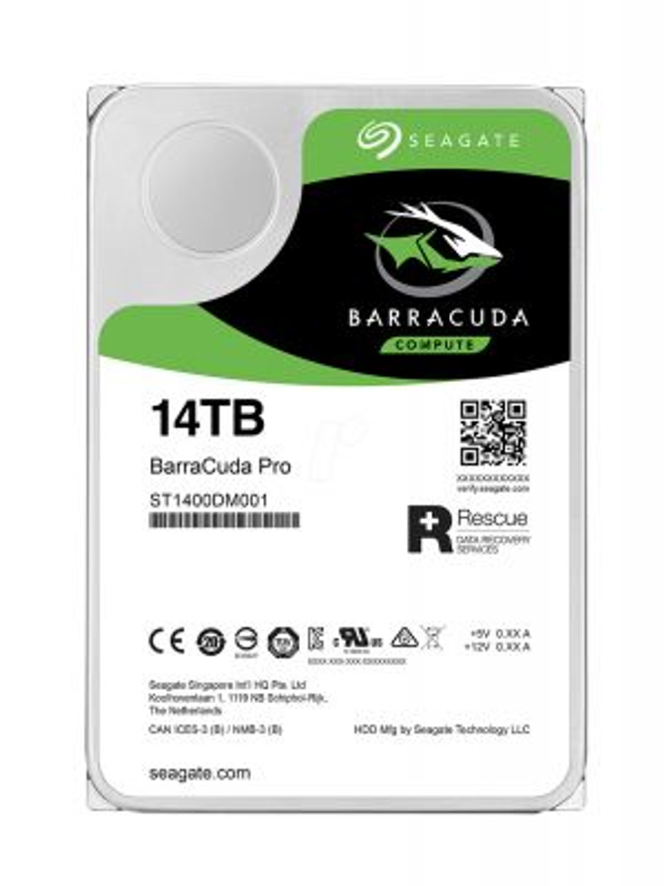 ST14000DM001 Seagate BarraCuda Pro 14TB 7200RPM 256MB C