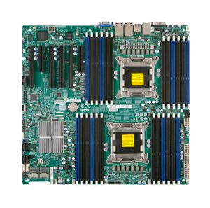 X10DRG-Q-B SuperMicro Dual Socket R3 LGA 2011 Xeon E5-2600 v4 / v3 Intel C612 Chipset DDR4 16 x DIMM 10 x SATA 6Gbps Proprietary WIO Server Motherboar