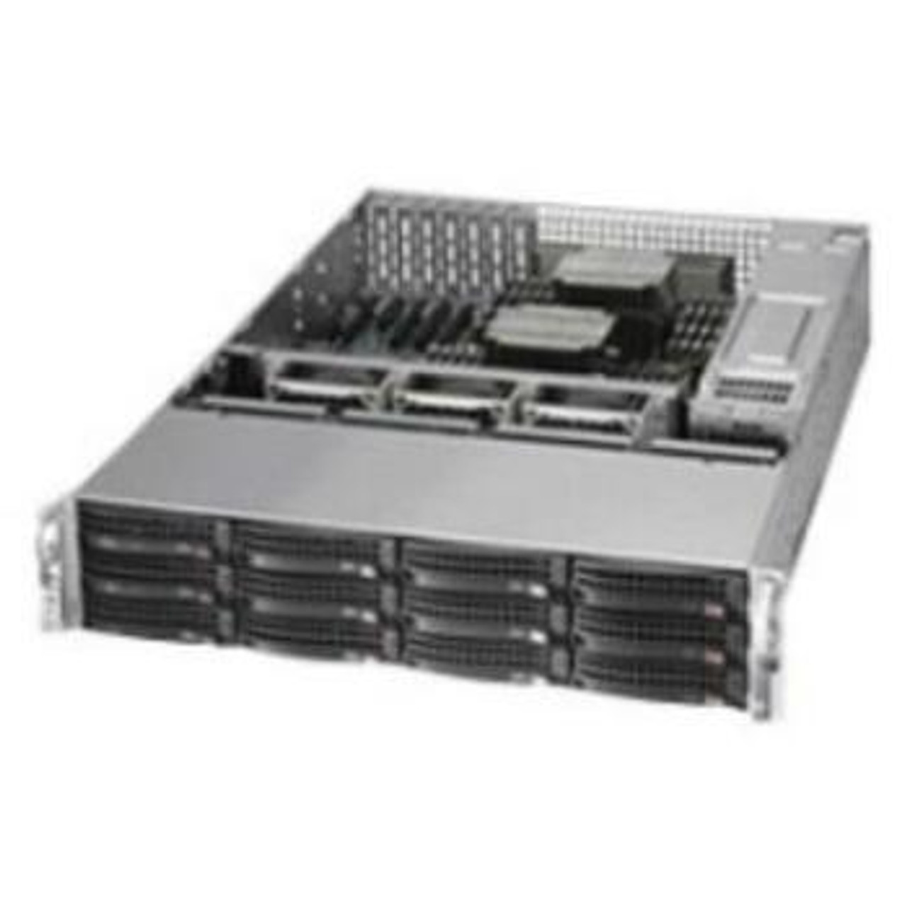 SSG-6027R-E1R12N SuperMicro E5-2600 Series 2U SuperServer 6027R-E1R12N (Black)